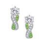 Birthstone Swirl Earrings, Birthstone Swirl Earrings 6366 0021 h august