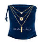 Love in Jesus's Language Diamond & Pearl Necklace, Love in Jesus Language Diamond Pearl Necklace 10226 0015 g gift pouch