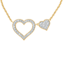 You Hold A Special Place In My Heart Daughter Two Heart Necklace 6281 001 5 1