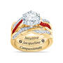 Birthstone Zodiac Ring Set 6740 0044 g july