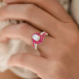 Swirling Elegance Birthstone Ring 11950 0015 o model