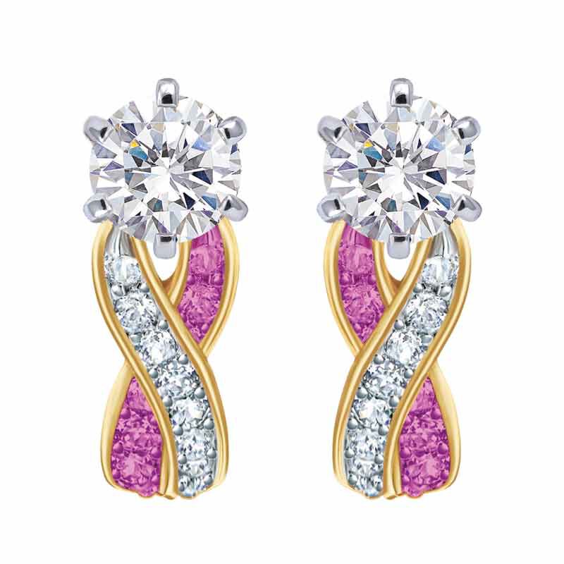 Birthstone Swirl Earrings 2647 001 3 10