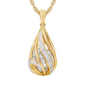 Elegant Embrace Diamond Drop Necklace 11202 0011 a main