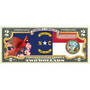 State Bird and Flower Enhanced $2 Bill Collection 11346 0018 a NorthCarolina