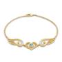 Angel Wings Diamond Bracelet 1596 001 6 12