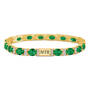 Birthstone & Diamond Tennis Bracelet 12017 0014 e may