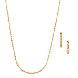 Timeless Style Triple Necklace & Earring Collection 12429 0016 d necklace