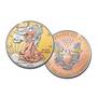 Platinum and Gold-Highlighted American Silver Eagles, Platinum and Gold Highlighted American Silver Eagles 1462 001 7 2