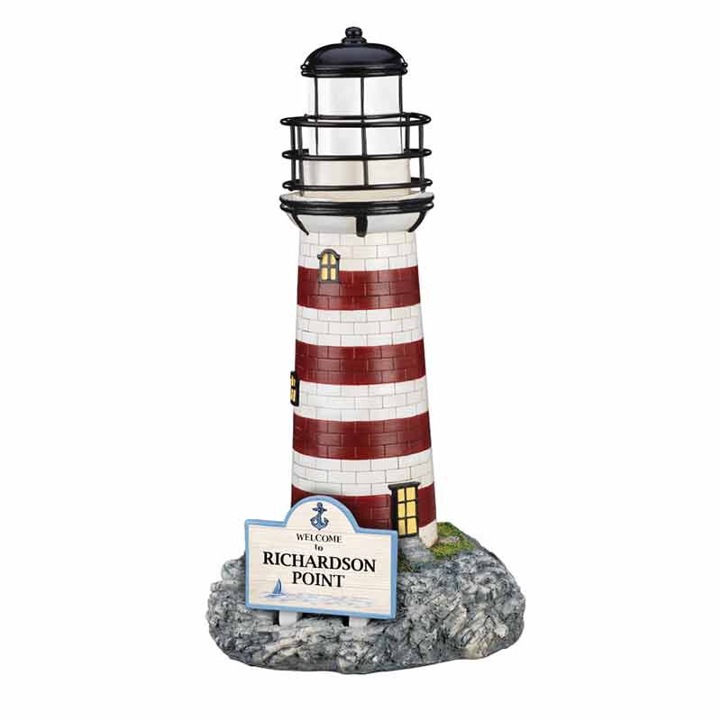 HARD TO FIND *MINT* AMAZING MINIATURE LIGHTHOUSES COLLECTION SET 
