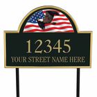 Land of the Brave Address Plaque 1092 002 3 1