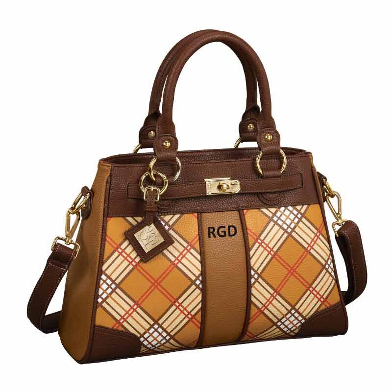 Personalized London Handbag