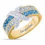 Birthstone Beauty Diamond Kiss Ring 6503 001 7 12