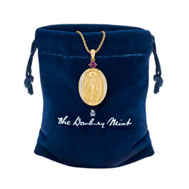 Virgin Mary Diamond Pendant 10202 0013 g gift pouch