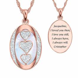 I Love You Personalized Diamond Pendant 6704 001 4 1