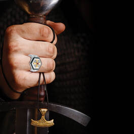 The Good Crusade Ruby Black Diamond Ring 10410 0011 g model