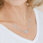 Our Love and Faith Diamond Necklace 10009 0018 m model