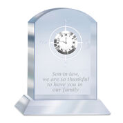 Son in Law Crystal Desk Clock 10223 0026 a main