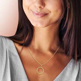 Personalized Eternal Love Diamond Pendant 6474 001 2 2