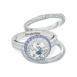 Birthstone Trio Ring Set 12233 0012 f june