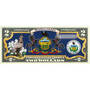 State Bird and Flower Enhanced $2 Bill Collection 11346 0018 a Pennsylvania