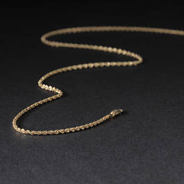 Elegant Simplicity 10kt Gold Necklace 10789 0014 c detail