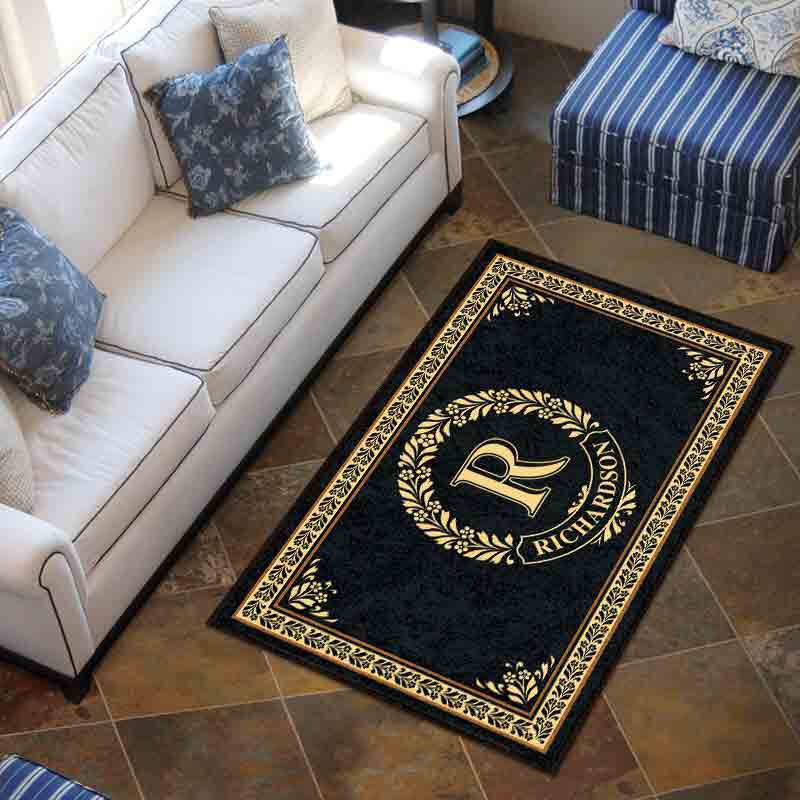 The Monogrammed Accent Rug 2413 001 5 3