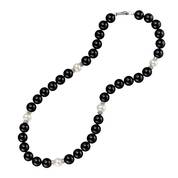Mystic Splendor Pearl  Onyx Necklace 4989 001 5 1