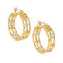 Diamond Crosses Hoop Earrings 10375 0014 a main