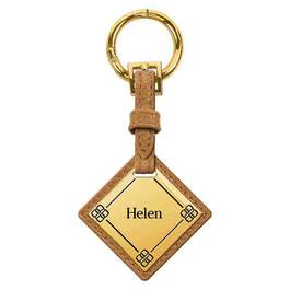 Personalized Initial Brown Handbag 1040 001 8 3