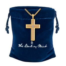 Personalized True Cross Diamond Pendant 12053 0015 g giftpouch