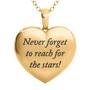 "Granddaughter, Never Forget to Reach For Stars" Diamond Pendant, Granddaughter Never Forget to Reach For Stars Diamond Pendant 2731 001 0 2