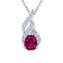Genuine Birthstone Diamond Pendant 11573 0012 g july