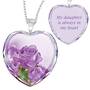 Mother  Daughter Crystal Pendant Set 1644 001 8 2