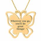 My Granddaughter Youll Do Great Things Swarovski Crystal Pendant 6249 001 6 5