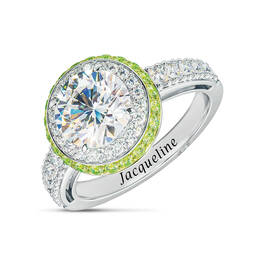 Birthstone Trio Ring Set 12233 0020 h august