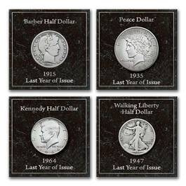Silver Coins of the 20th Century    Last Year of Issue 5182 001 7 1