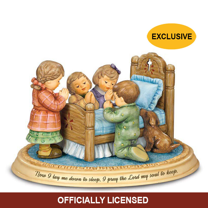 M I Hummel Figurine Bedtime Prayer Heavenly father, how i thank you for bringing us safely to the end. m i hummel figurine bedtime prayer