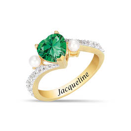 Birthstone Sweetheart Ring 11763 0020 e may