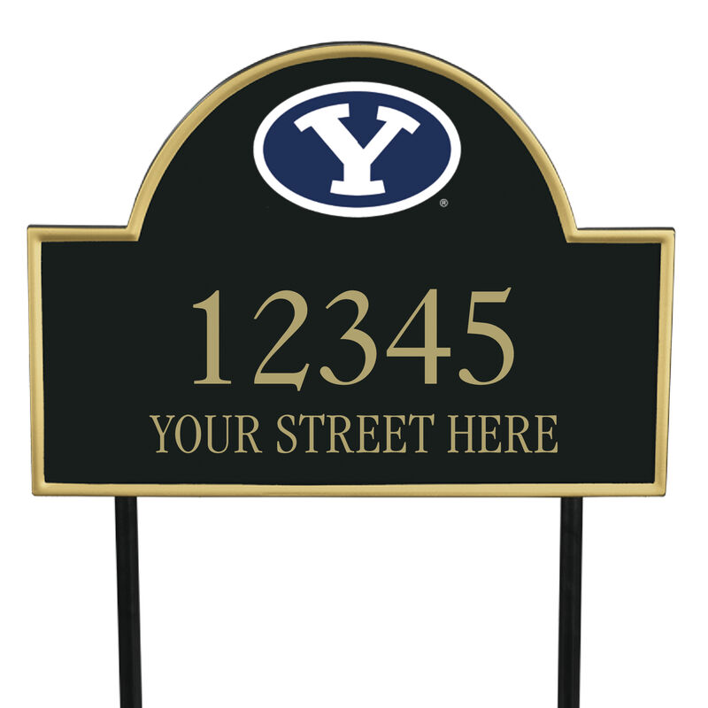 The College Personalized Address Plaque 5716 0384 b BYU