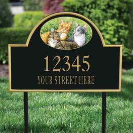 The Fabulous Felines Address Plaque 1088 001 1 2