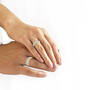 Personalized Diamond Ring Set 10805 0014 m model