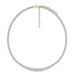 The Classic Tennis Necklace with Earrings 10941 0027 a main