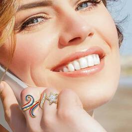 A Colorful Year Crystal Rings   Sizes 5 8 6115 003 3 9