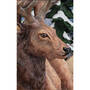 Elk Bull Trio Figurine 2400 0010 b close up