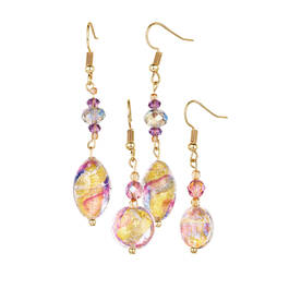 Rosa Valley Murano Earring Set 12062 0018 a main