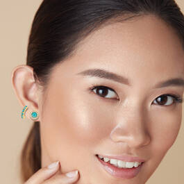 Seven Shades of Wonderful 14 Pair Earring Collection 12175 0012 q model