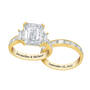 Then, Now & Forever Bridal Set, Personalized Then Now Forever Ring Set 10304 0010 b sidebyside