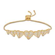 With All My Heart Crystal Bracelet 2453 001 6 1