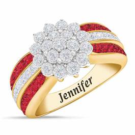 Personalized Birthstone Radiance Ring 5687 003 3 7