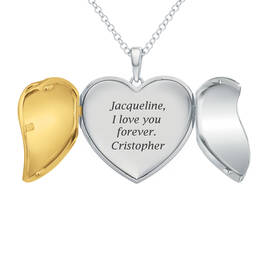I Love You Forever Teddy bear and Diamond Pendant 10595 0026 d pendant open